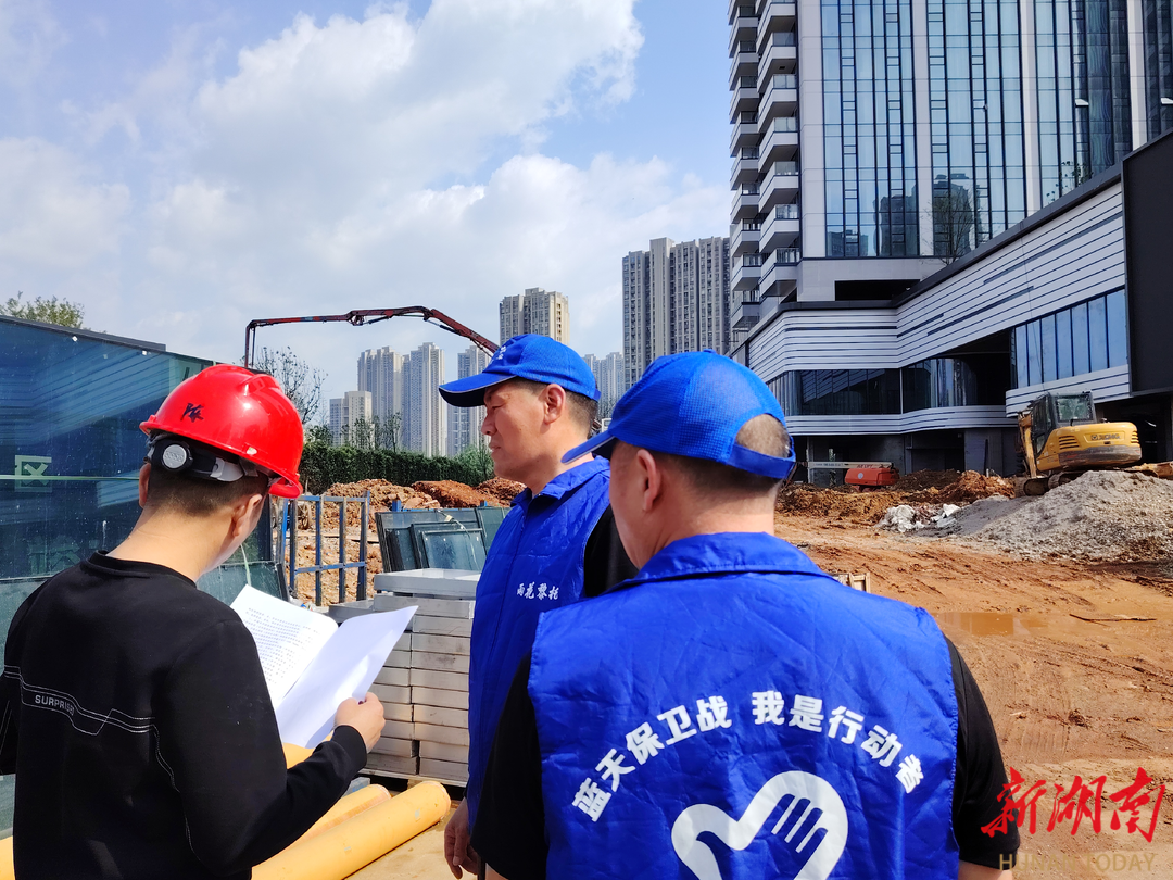 长沙黎托街道：扎实开展高排放非道路移动机械 宣传工作 助力打好蓝天保卫战